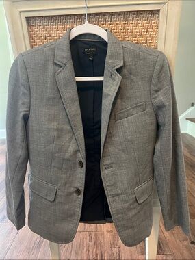 Crewcuts Gray Boys' Tailored Two-Button Blazer